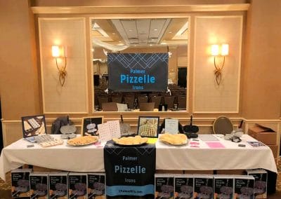 Palmer Pizzelle Irons Vendor Table