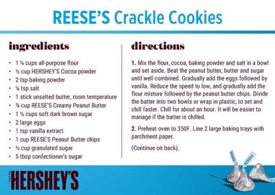 Reese Crackle Cookies 1